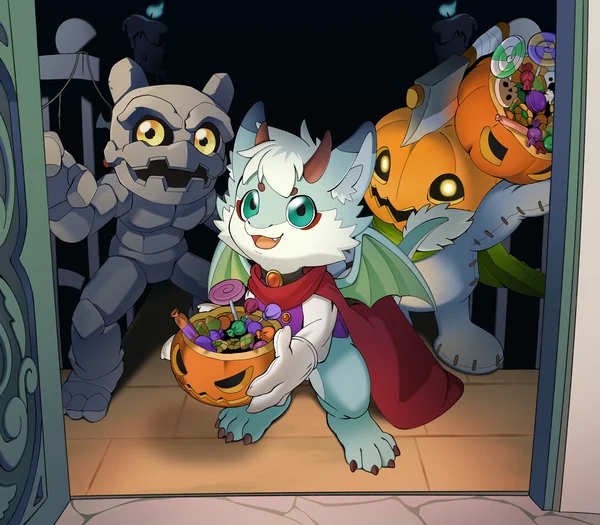 萬聖節、南瓜獸與礦石獸！！