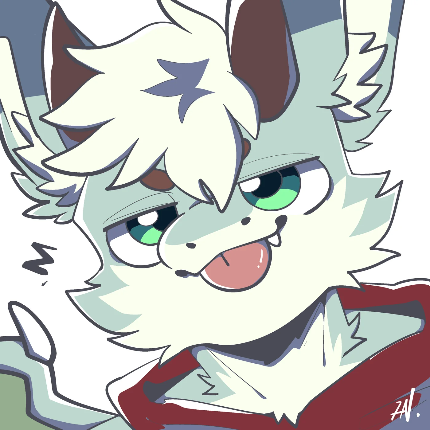 吐舌頭！