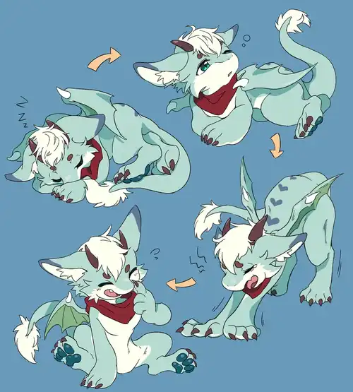 可愛表情與起床