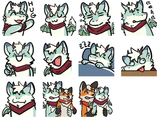 YCH貼圖，好可愛