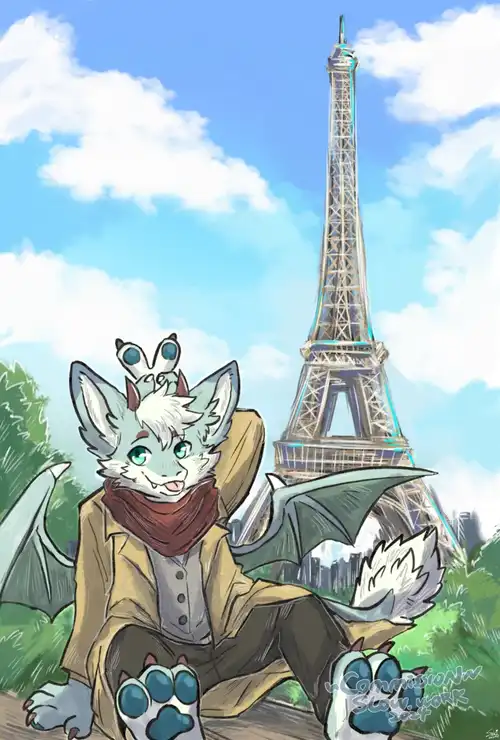 Tour Eiffel (想在巴黎寄明信片特地委)